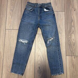 Zara High-Waisted Denim